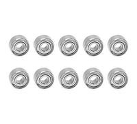 Ujjdwiurgh 10Pcs Miniature Scellé MéTal Blindé MéTrique Roulement une Billes Radial ModèLe: MR52-ZZ 2X5X2.5Mm