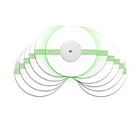 Ujjdwiurgh 10PCS Patchs Dynamiques à Base de Silicium Petits Autocollants Dynamiques Électroniques de Capteur de Glycémie