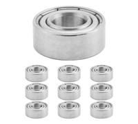 Ujjdwiurgh 10Pcs roulements a billes radiaux de cannelure profonde miniature 686Z de la dimension 6mm x 13mm x 5mm