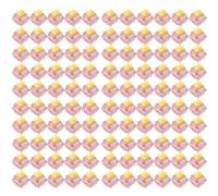 Ujjdwiurgh 110 Pièces Interrupteur V3 Commutateurs Silencieux Lubrifiés Clavier Mécanique Linéaire Tactile 5 Broches Échange à Chaud PA66 Arbre de Pêche au Miel Pré-Lubrifié