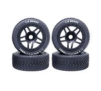 Ujjdwiurgh 111Mm 1/8 ÉChelle RC Off Road Pneus Roue 17Mm Hex pour Team VRX Hobao