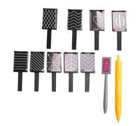 Ujjdwiurgh 11pcs/Set Nail Art Tool Stylet MagnÉTique Pour DIY Magic 3D Magnetic Cats Eyes Polish Gel UV Polish Eye Cat