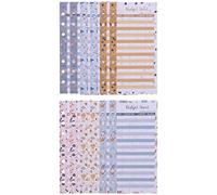 Ujjdwiurgh 12 Feuilles de Budget de DéPenses, Organisateur D'Argent pour Classeur de Budget A6 - pour EspèCes et Livre de Poche, pour Portefeuille, Planificateur de Budget