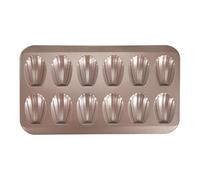 Ujjdwiurgh 12 Outils de Moule de Cuisson de Moule en Acier au AntiadhéSif en Forme de Coquille en Forme de Coquille de Madeleine