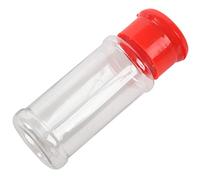 Ujjdwiurgh 12 Pcs En Plastique ÉPice Sel Poivre Shakers Assaisonnement Bocal Peut Barbecue Condiment Bouteilles De Bocal Bocal RÉCipient Contenant Assaisonnement Cuisine (Rouge)