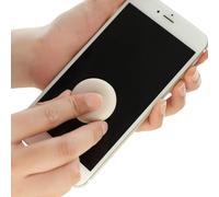 Ujjdwiurgh 12 Pièces Outil de Nettoyage D'Écran de Téléphone, Nettoyeur D'Écran et de Brosse à Lunettes, Lingette D'Écran de Téléphone Portable, Pendentif D'Essuyage D'Écran de Téléphone