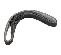 Ujjdwiurgh 12 PièCes SéRies 1 X 30 Pouces Carbure de Silicium Courroies Abrasives à Grain Fin 400, 600, 800, 1000 Grains