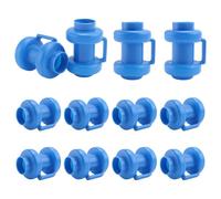 Ujjdwiurgh 12 PièCes SéRies Embouts de Trampoline 25 Mm, Embouts de Trampoline pour Fixer Le Filet de SéCurité Aux Poteaux du Trampoline.