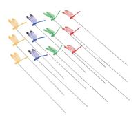 Ujjdwiurgh 12 PièCes SéRies Libellule Artificielle Papillons DéCoration de Jardin Simulation ExtéRieure Libellule Piquets Cour Plante Pelouse DéCor Bâton