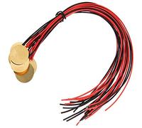 Ujjdwiurgh 12 PièCes SéRies Transducteur de Ramassage PiéZo PréCâblé - DéClencheur de Microphone de Contact 27Mm - ÉLéMents de Disques pour Instrument Acoustique