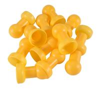 Ujjdwiurgh 12 PièCes Trampoline Housse de Protection Capuchon Trampoline Filet Housse de Protection Trampoline Poteau Capuchon pour Filet Crochet pour Trampoline