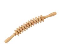Ujjdwiurgh 12 Rouleaux Masseur en Bois Exercice Incurvé Bâtons de Rouleau ThéRapie Du Bois Du Corps Outils de Massage LibéRation de la Douleur Musculaire