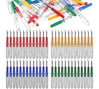 Ujjdwiurgh 120 Pcs Découseur Coloré pour Outil de Couture Dissolvant de Broderie Handy Ripper, 4 Couleurs