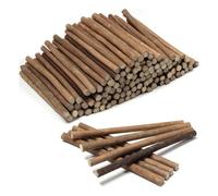 Ujjdwiurgh 120 Pièces de Brindilles de 6 Pouces, Bûches de Bois pour L'Artisanat, pour la Décoration, les Accessoires Photo de Bricolage