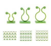 Ujjdwiurgh 120 PièCes SéRies Clip de Fixation de Vigne de Mur Vert, Dispositif de Fixation D'Escalade de Plante Dispositif de Fixation de Vigne de Crochet de Fixation Auto-AdhéSif