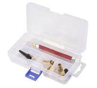 Ujjdwiurgh 12Pcs / Set Airbed Pompe Tuyau Adaptateur Vanne de Buse Tuyau à Air Gonflant Aiguilles VéLo Pompe Gonfleur Connecteur VéLo Outils