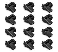 Ujjdwiurgh 12PCS Sifflets de Sport avec Cordon, pour Entraîneurs, Arbitres, Officiels Sifflet au Son Clair et Fort