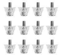 Ujjdwiurgh 12pièces Crampons de Chaussures de Football Crampons de Chaussures Remplacer Le Composant Accessoire de Sport Pointes de Chaussures de Football avec Clé 13mm