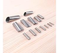 Ujjdwiurgh 14 PièCes SéRies de Calfeutrage Buse à Calfeutrer Applicateur Calfeutrage éPoxy la Buse de Piston les Accessoires Silicone Buse D'éTanchéIté