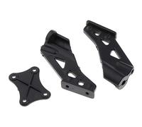 Ujjdwiurgh 144001 1258 Pièces fixes arrière Wing Firmware Fittings Set pour 144001 1/14 4WD RC Pièces de voiture