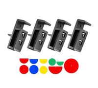 Ujjdwiurgh 15-20 mm Clip de Fermeture de Garde-Robe Clip de Fixation de Fermeture de Menuiserie Pince Fixe de Fermeture de Menuiserie Fixation de Marquage Du Bois