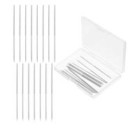 Ujjdwiurgh 15 Pièces Snag- It Tool, Aiguille de Réparation D'Accrocs, Outil de Réparation de Tricots et de Tissage, Outil de Couture de Réparation du Cuir