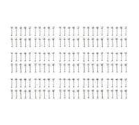 Ujjdwiurgh 150 PièCes SéRies Capuchon de Câble de Frein D'ExtréMité de Câble, Embouts D'ExtréMité de Capuchon de Câble de Frein de VéLo de Montagne en Aluminium Sertir