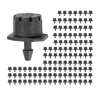 Ujjdwiurgh 150 PièCes SéRies Goutteurs D'Irrigation RéGlables Arroseurs 1/4 Pouce éMetteur Goutteur Mini Arroseurs D'Irrigation Goutte à Goutte pour Pelouse