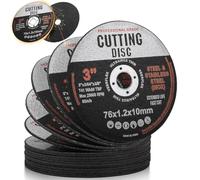 Ujjdwiurgh 16 Disques de Coupe, 76 Mm, pour Meuleuse D'Angle, pour Métal, Disques de Meulage, Disques de Coupe pour Couper le Métal