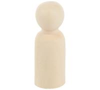 Ujjdwiurgh 16 Pcs Formes De Personnes, Poupées De Personnes en Bois Décoratives pour Et Femmes, Corps De Poupées Cheville en Bois Non Finies, Parfait pour Les Arts Et L'Artisanat