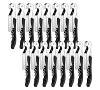 Ujjdwiurgh 16 Pièces Ouvre-Clés à Vin Tire-Bouchon de Voyage Noir Ouvre-Bouteille de Serveur Tire-Bouchon Ouvre-Bouteille de Bière Ouvre-Bouteille de Bière