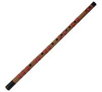 Ujjdwiurgh 18.5" Long Instrument de musique Soprano F Chinois Dizi flute de bambou