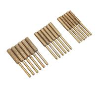 Ujjdwiurgh 18 PièCes Diamant AffûTeuse de TronçOnneuse, Diamant Pierre TronçOnneuse AffûTeuse de TronçOnneuse pour Polir L'Outil de Meulage de ChaîNe