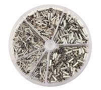 Ujjdwiurgh 1900 pcs 0.5-2.5mm2 Connecteur de de sertissage en cuivre Extremite du cordon Ensemble de kit de terminal