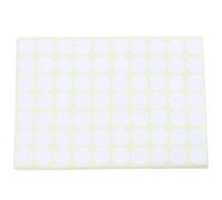 Ujjdwiurgh 19Mm Autocollants Code Ronds Cercles Étiquettes Autocollantes Auto-Adhésives Blanc