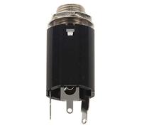 Ujjdwiurgh 1Pc Prise Endpin De Guitar Noir 6.35 Entrée Pour Tout Pick-Up Eq De Guitare Pièces De Guitare De Sortie Et Accessoires