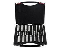 Ujjdwiurgh 1Set Outils de Poignée de Tournevis Électrique Perceuses Électriques Visseuses à Percussion Gris-Noir