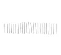 Ujjdwiurgh 2.2MM Guitare éLectrique Acoustique 24 Frettes Fret Wire Fret Wire Set, Argent