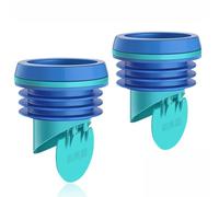 Ujjdwiurgh 2 Anneaux de Cire pour Brides de Toilettes avec Clapet Anti-Retour - Anneau de Cuvette en Cire Épaisse pour Conduites D'Évacuation de 3,2 à 4 Pouces Installation Facile