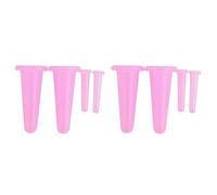 Ujjdwiurgh 2 Ensembles (8) Ventouses en Silicone Naturel pour le Sous Vide Poussoir Shujing Aspiration Artefact Rose