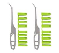 Ujjdwiurgh 2 Ensembles D'Outils Calfeutrage, Ensemble D'Outils Couture, Outil Applicateur Finition Calfeutrage Réutilisable, Outil de Retrait de Calfeutrage pour Cuisine, Salle Bain, Joint