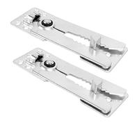 Ujjdwiurgh 2 paquets de connecteurs sectionnels de canapé, connecteurs sectionnels de meubles de canapé sectionnel en métal pour canapé coulissant