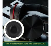 Ujjdwiurgh 2 PCS Coussinets de Rechange Compatibles pour So- MDR-XB450AP / XB550 / XB650 - de Coussinets pour Casque - Noir