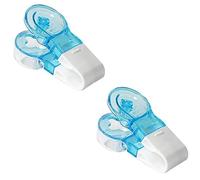 Ujjdwiurgh 2 Pcs Pilulier Portable Distributeur de Pilules Porte-Comprimé Coupe-Pilule pour Petites Pilules