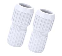 Ujjdwiurgh 2 PCS Poteau de Piscine Télescopique Cam Lock de Remplacement, EZ Lock Blanc pour Poteaux de Piscine Télescopiques