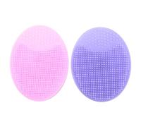 Ujjdwiurgh 2 Pcs Spa Silicone BeautÉ Lavage Pad Peau Gommage Nettoyage Tampon De Nettoyage Exfoliant Brosse Nettoyant Outil