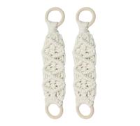 Ujjdwiurgh 2 Pcs Torchons de Cuisine Suspendus Anneau Crochet Torchon Suspendu Torchons de Cuisine avec Support de Boucle de Suspension 10,43 X 2,56 Pouces