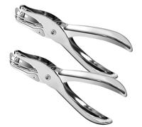 Ujjdwiurgh 2 Petits Perforateurs à un Seul Trou, Perforateur à Papier à un Trou de 1/4 Pouce avec une Capacité de Perforation de 8 Feuilles