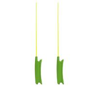 Ujjdwiurgh 2 Pièces 43 Cm Canne à Pêche sur Glace Hiver Canne à Pêche Portable en Plein Air Sport Combinaison de Pêche Ultra-