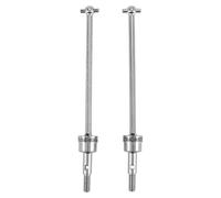 Ujjdwiurgh 2 PièCes Arbre D'EntraîNement en MéTal CVD pour 1/10 104009 1/12 12402-A 12401 12403 12404 12409 PièCes de Mise à Niveau de Voiture TéLéCommandéE